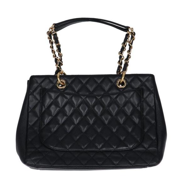 Chanel Black Bag Caviar Tote - Picture 1 of 6